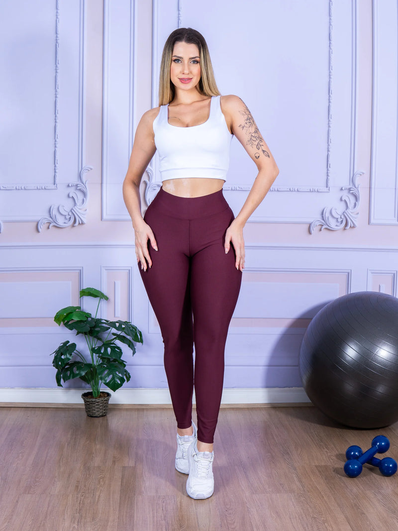 Calça Feminina Legging Para Academia - Charme Lunar