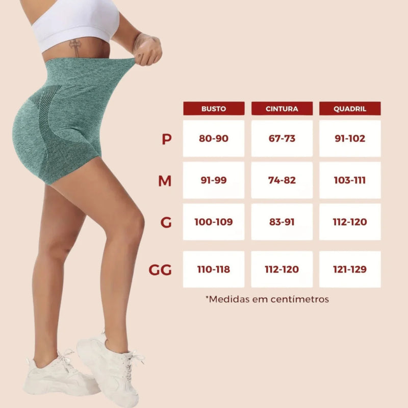 Shorts Lift Butt - Charme Lunar
