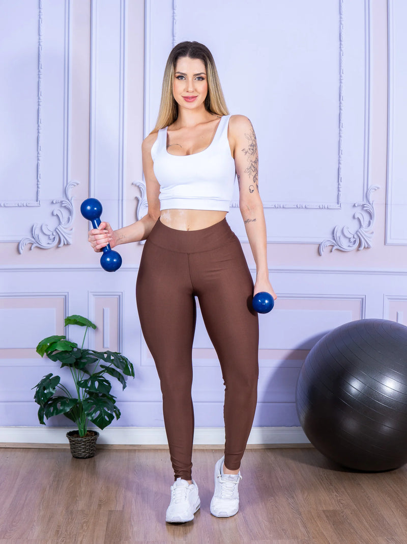 Calça Feminina Legging Para Academia - Charme Lunar